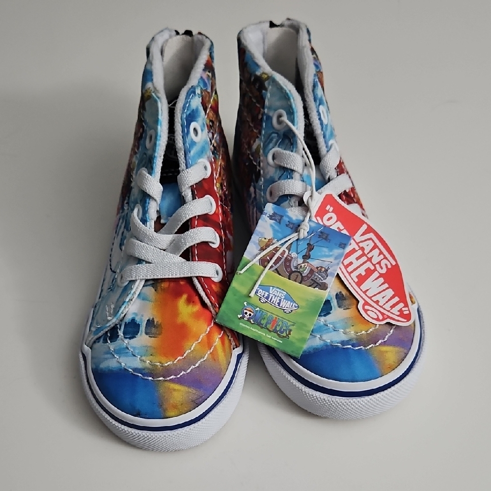 Vans Kids One Piece Tie-Dye High-Top Sneakers NWT